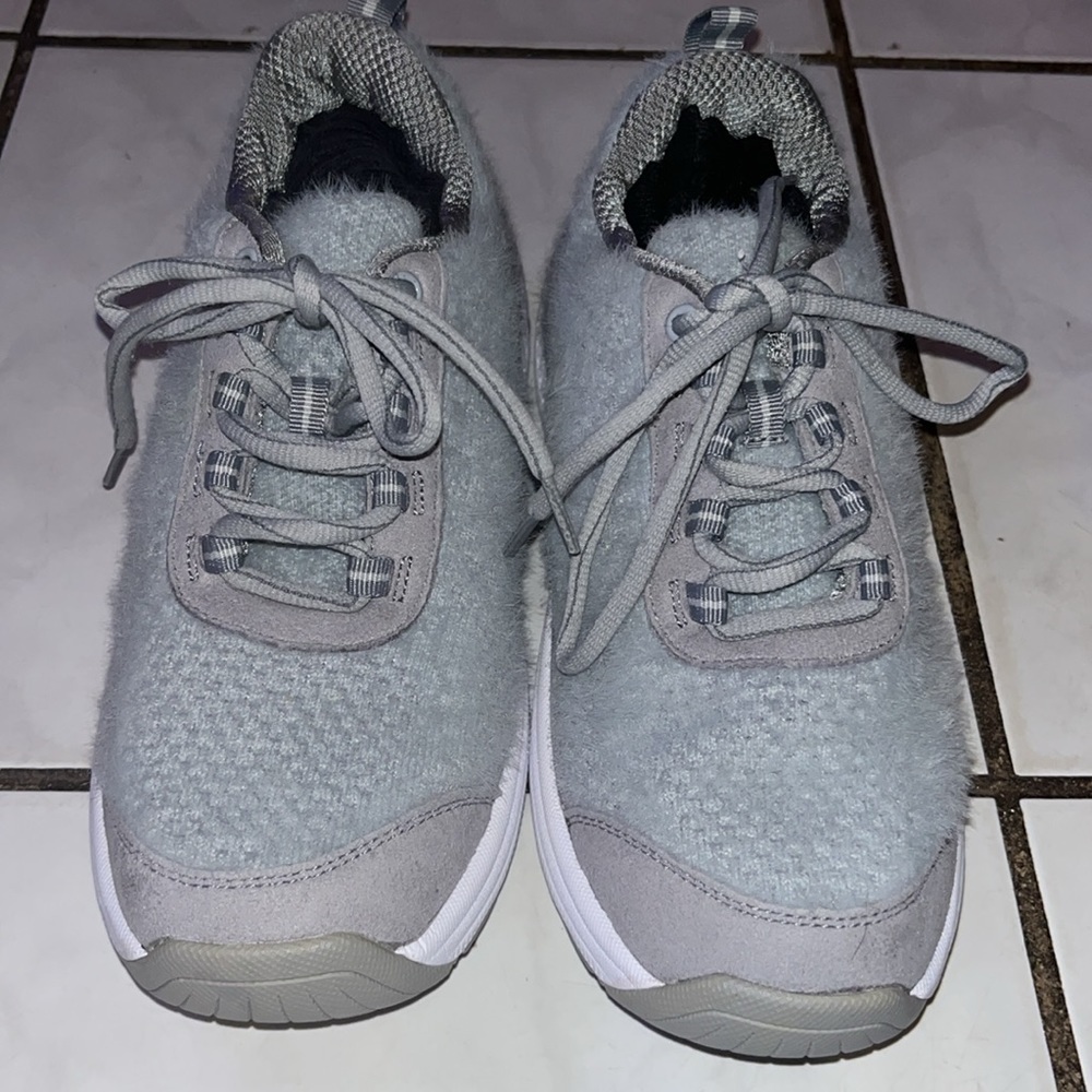 Orthofeet Womens 989 Coral Wool Grey Comfort Athletic Sneakers Size 7.5 - Picture 5 of 14